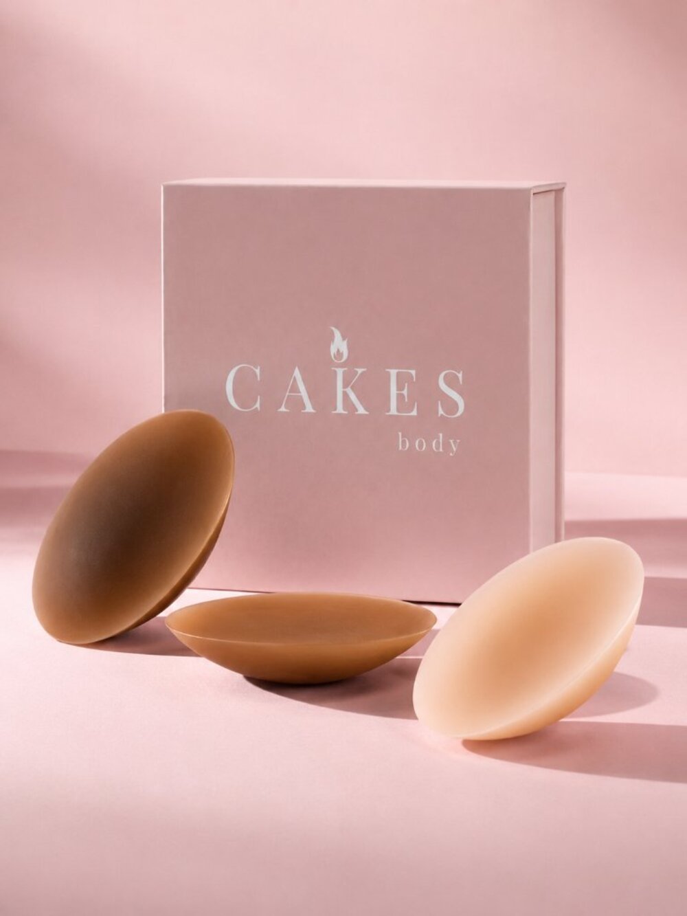 CAKES BODY Grippy CAKES™ Circles Non-Adhesive Nipple Cover - NEW IN BOX NIB